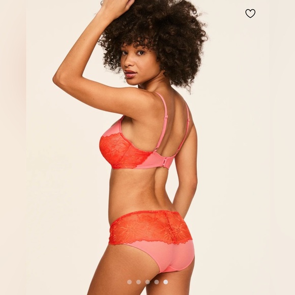 Adore Me Cyla Push Up Bra and Matching Panty Set NWT Women’s Size 36D / Large - Picture 6 of 9